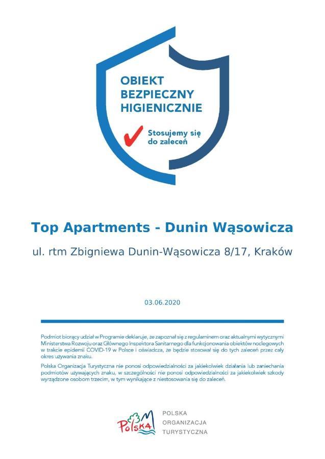Top Apartments - Dunin Wasowicza Краков Экстерьер фото